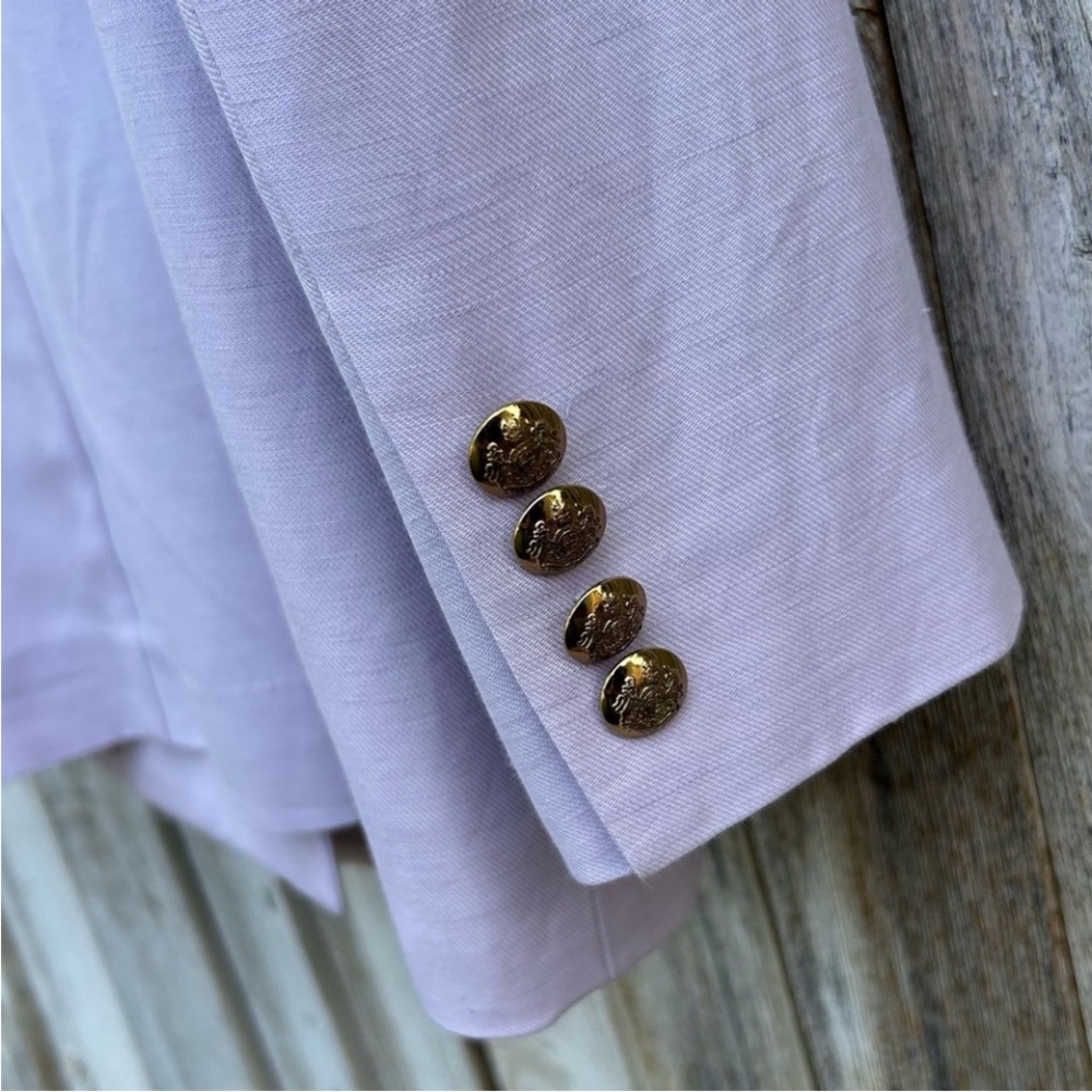 Lauren Ralph Lauren Lavender suit with Gold Buttons